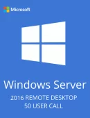 WINDOWS SERVER 2016 REMOTE DESKTOP SERVICES – 50 USER CALS CERTIFICATE